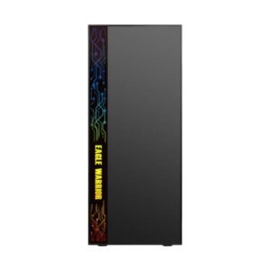 CASE GAMING  EAGLE WARRIOR CG17Z3RA001C TEMPERED  GLASS RGB STRIP FRONT