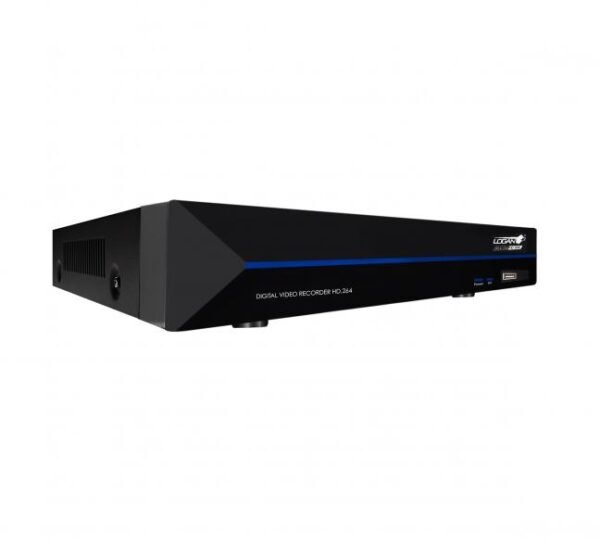 GRABADORA LOGAN DVR 16 CANALES 5MPX RESOLUTION 4K VIDEO OUTPUT LX6FNR