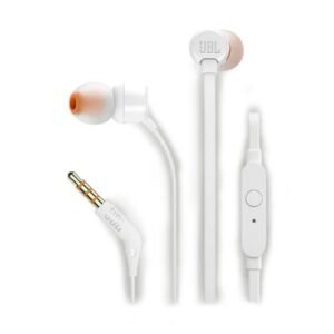 AUDIFONO ALAMBRICO JBL TUNE 110 BLANCO JBLT110WHTAM