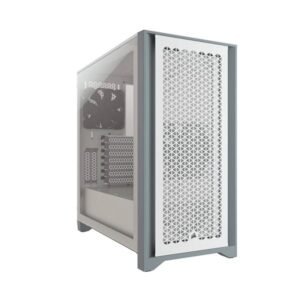 CASE GAMING  CORSAIR 4000D iCUE AIRFLOW VIDRIO TEMPLADO MID-TOWER WHITE CC-9011240-WW