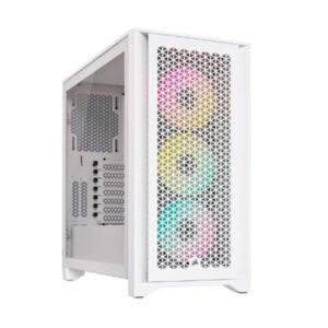 CASE GAMING  CORSAIR 4000D RGB AIRFLOW ATX WHITE CC-9011241-WW