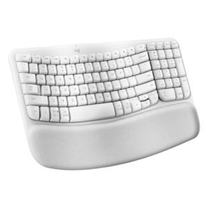 TECLADO LOGITECH  ERGONOMIC WIRELESS OFFWHITE 920-012279