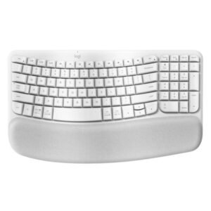TECLADO LOGITECH  ERGONOMIC WIRELESS OFFWHITE 920-012275 SPANISH