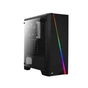 CASE GAMING  AEROCOOL CYLON BG RGB 1  ABANICO VIDRIO TEMPLADO 13 MODOS ARGB ACCM-PV10013-11