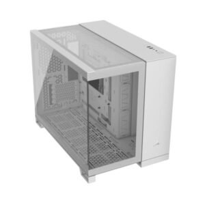 CASE GAMING  CORSAIR DOBLE CAMARA MEDIA TORRE 2500X VIDRIO TEMPLADO WHITE CC-9011266-WW