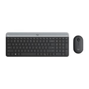 TECLADO LOGITECH MK470 GRAFITO INALAMBRICO  INGLES 920-009437