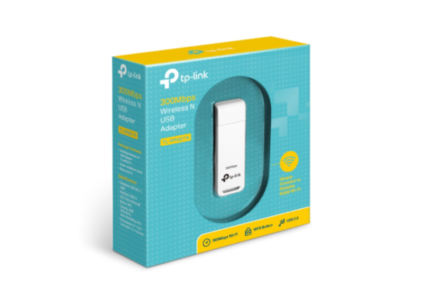 ADAPTADOR TP LINK TL-WN821N USB 300N