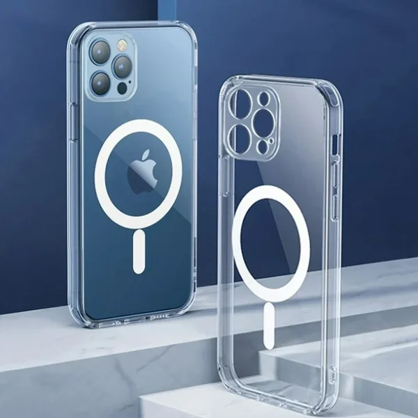 Estuche con Magsafe transparente