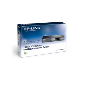 SWITCH TP LINK 24 PUERTOS 10/100 TL-SF1024D DESKTOP/RACKMOUNT