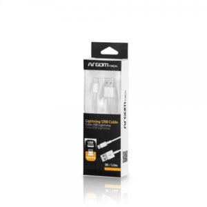 CABLE ARGOM LIGHTING PARA IPHONE 10" ARG-CB-0040