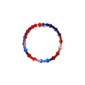 COLA CABELLO RED WHITE BLUE