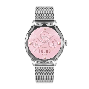 Reloj inteligente Zordai OD8 2 correas, color plateado
