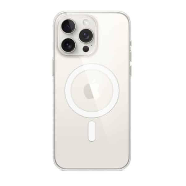 Estuche Magsafe Transparente iPhone 15 Series