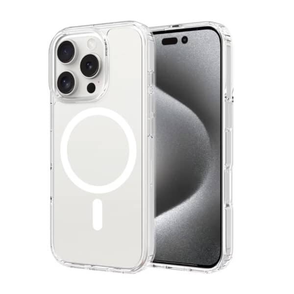 Estuche Magsafe Transparente iPhone 16 Series
