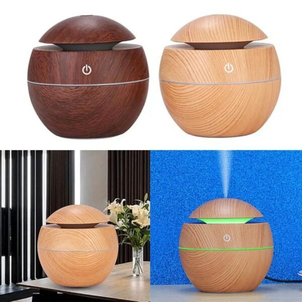 Humidificador difusor de aceite para aromaterapia, difusores de Aroma pequeños para viaje, aceites esenciales para el hogar, la Oficina y el carro - Image 4