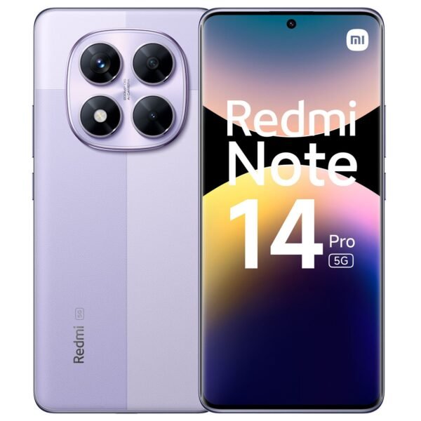 Teléfono celular Redmi Note 14 Pro+ 5G 8GB 256GB Lavender Purple