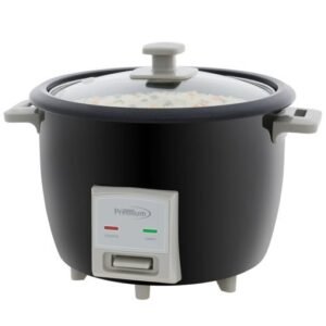 Olla Arrocera 10 Tz Negra Antiad sin Vaporera PREMIUM PRC1838B