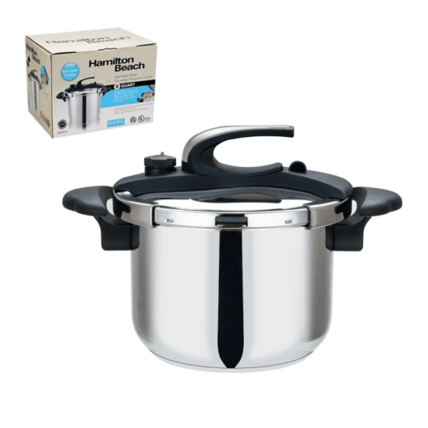 Hamilton Beach Olla De Presion Acero Inox 18/10 De 7.5L | 8Qt Hbm101 - Image 3