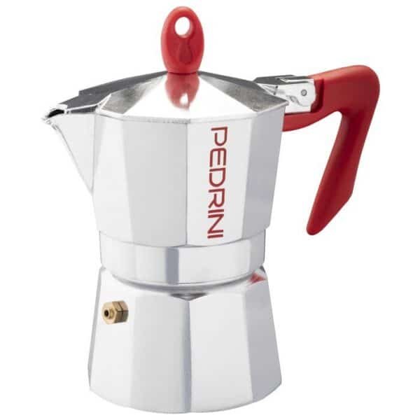 Pedrini Cafetera Italiana Kaffettiera Acero Pulido 3 Tazas 9083-0