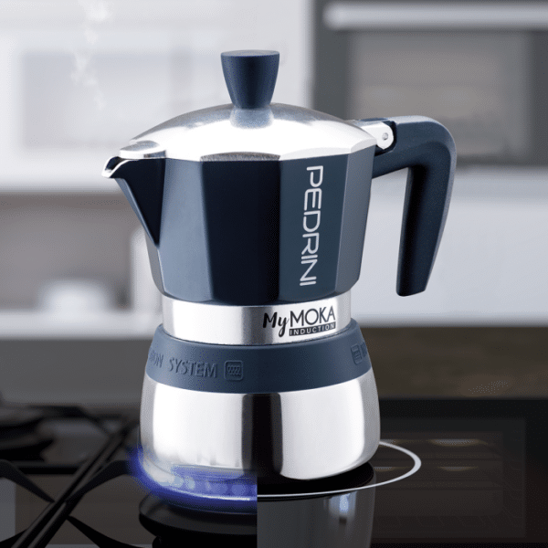 Pedrini Cafetera Italiana Mymoka Induccion Aluminio & Acero Inox 2 Tazas 02Cf094 - Image 2