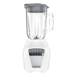 Licuadora 8 Vel+ Pulso 1.5 Ltrs Vidrio 700W Blanca Black & Decker BL0876-1WDLA