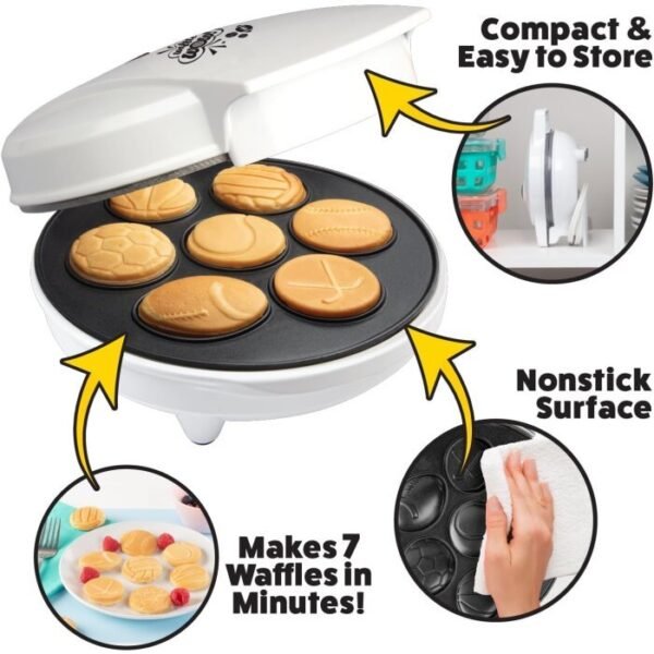 Waffle Wow Waflera Electrica Sports Ccp6023 - Image 3