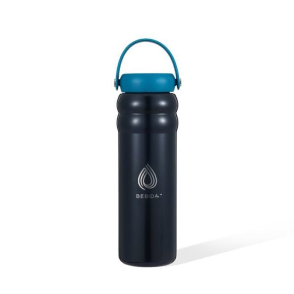 Bebida Botella Fashion Tumbler Acero Inox 24 Oz | 700 Ml Negro Beb-02156