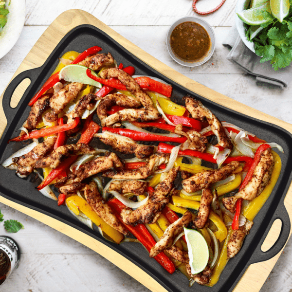 Jim Beam Sarten Hierro Fundido 14" Con Bandeja Madera Jb0206 - Image 2