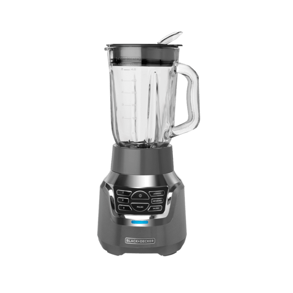 Black + Decker licuadora digital 3 velocidades con filtro jarra vidrio y vaso personal BL1350g - Image 2