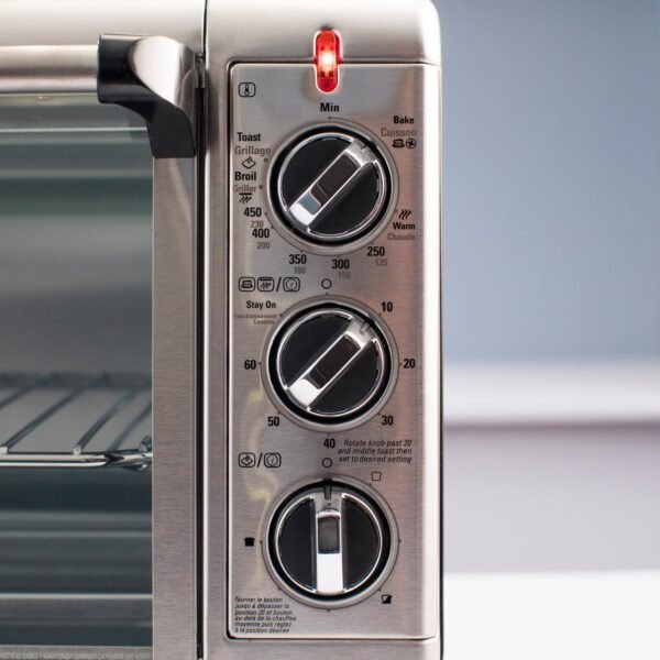 Black + Decker horno de conveccion extra ancho 8 rebanadas inox TO3260XSBD - Image 2