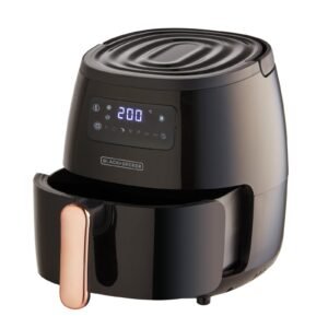Black + Decker Freidora De Aire Digital 5.7L Negra Hfd5055B