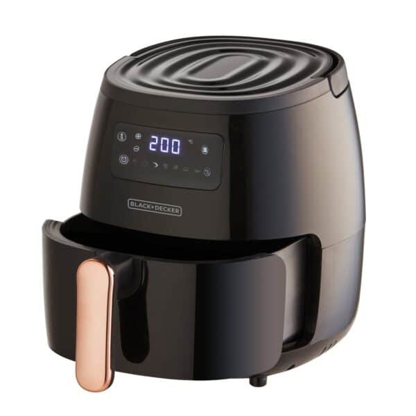 Black + Decker Freidora De Aire Digital 5.7L Negra Hfd5055B