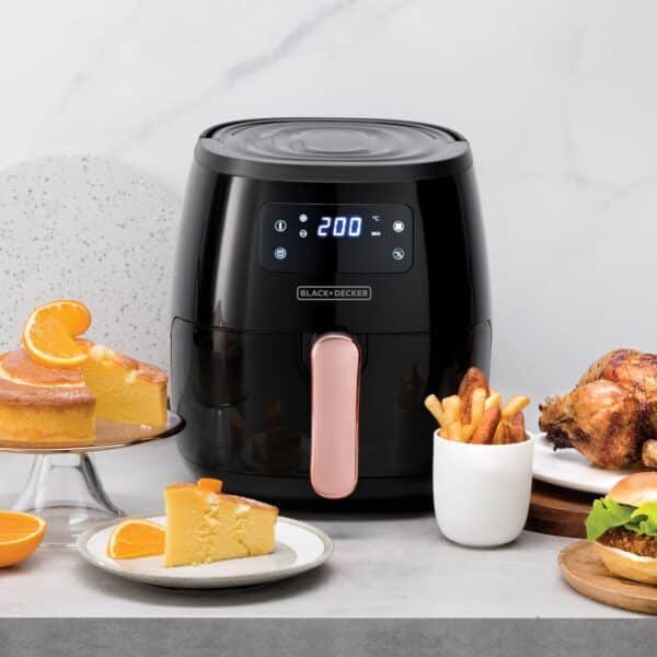 Black + Decker Freidora De Aire Digital 5.7L Negra Hfd5055B - Image 2