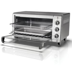 Black + Decker horno tostador con freidora de aire 9 rebanadas TO4315SS-LA