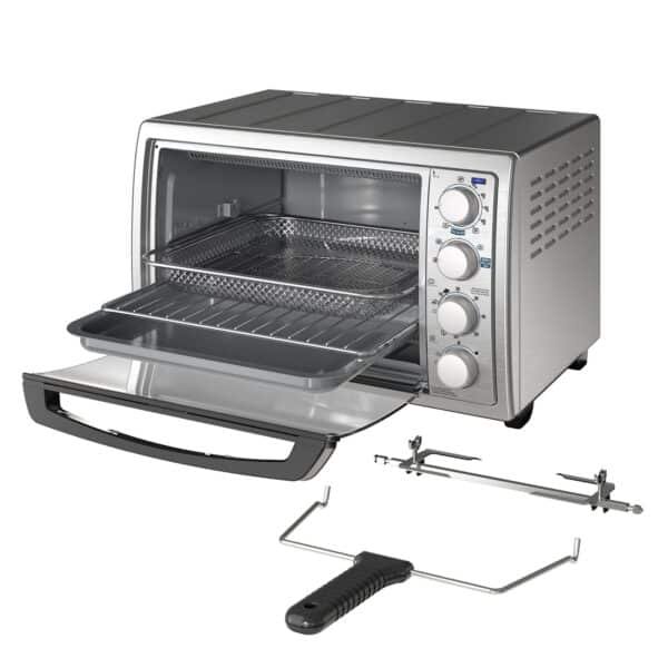 Black + Decker horno tostador con freidora de aire 9 rebanadas TO4315SS-LA - Image 2