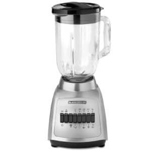 Licuadora Durapro 1.25 L Acero Inox 10 Velocidades Vidrio 550 W Black & Decker BLBD210GSS