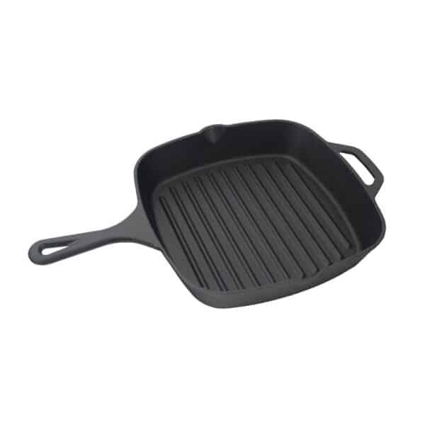 SARTEN GRILL CUADRADO HIERRO FUNDIDO 26CM