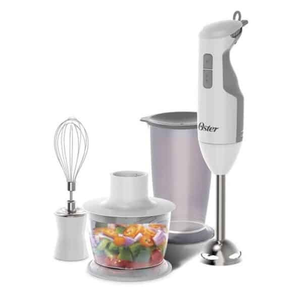 Batidora De Inmersión Oster - Mango Ergonómico, Velocidad Variable, Diseño Exclusivo, Cuchilla De Acero Inoxidable