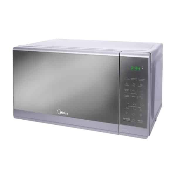 Midea Microondas 0.7Pc Puerta Acabado Espejo Gabinete Gris-B Mmdf07S2Mg - Image 2