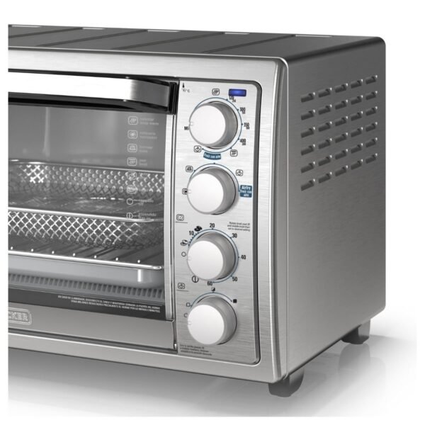 Horno Tecnología para Freír con Aire 9 rebanadas Black & Decker TO4315SS-LA - Image 2