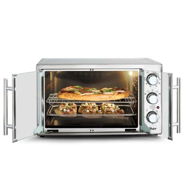 Horno Oster® extra grande puertas estilo francés con freidora de aire y recubrimiento interno antiadherente TSSTTVFDMAFNS - Image 5