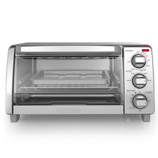 Horno Tostador 11 Litros Acero Inox 1150 W Convección Black & Decker TO1745SSG-LA