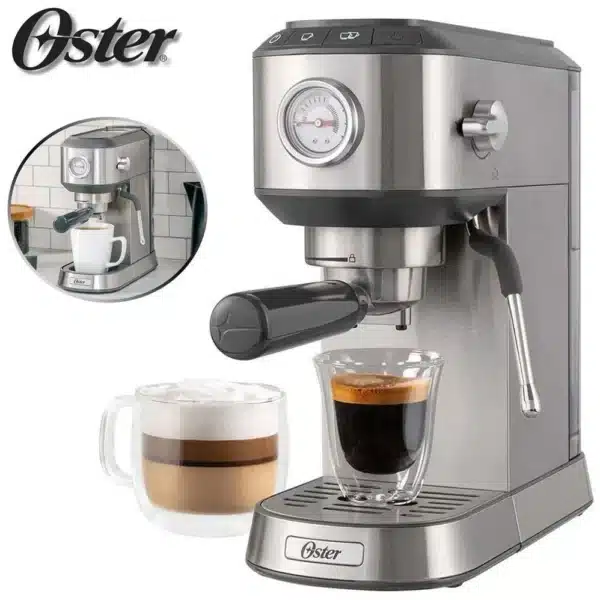 Cafetera compacta de Espresso con bomba italiana de 15 bares OSTER - Image 5