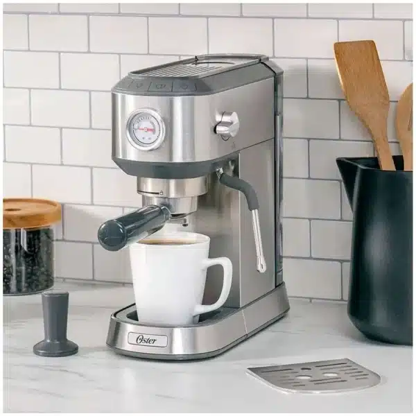 Cafetera compacta de Espresso con bomba italiana de 15 bares OSTER - Image 7