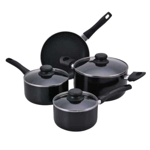 SET DE OLLAS ANTIADHERENTE 2.2 MM – 7PZ NEGRO PROCTOR SILEX PAA601