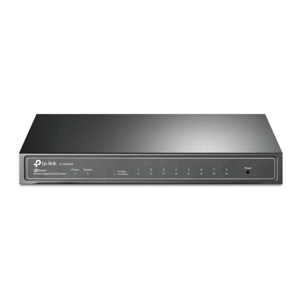TP-link conmutador inteligente omada jetstream gigabit de 8 puertos - SG2008
